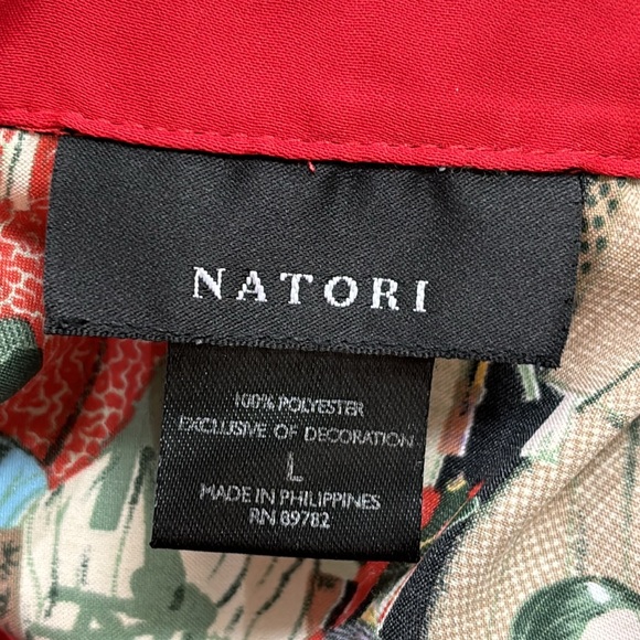 Natori Women's Dynasty Asian/Korean Theme Pajama Top Large - Picture 15 of 16